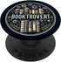 Booktrovert Bookish Book Reading - Botanical Vintage PopSockets Standard PopGrip