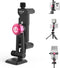 ULANZI MA51 Metal Phone Tripod Mount, Universal Phone Clamp with Arca QR Base,