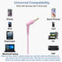 Pink Sport Headphones: Wired Over Ear & In-Ear Earbuds for Kids & Women, Comfortable Earhook Earphones for Gym &