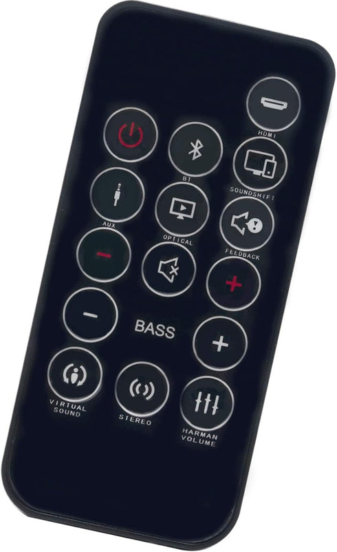 WINFLIKE Replacement Remote Control - Fit for JBL Cinema SB250 Soundbar Home Audio System, CINEMASB250, CINEMASB350