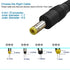 SIOCEN 3 Packs 4FT USB 2.0 A Male to DC 4.0mm x 1.7mm 5 Volt DC Barrel Jack Power Cable for Electronics