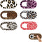 Generic 6Pcs Webcam Covers Slide Leopard Print for iPad Tablet Laptop Blocker Camer