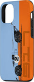 iPhone 13 Vintage German Car Racing and Motorsport Race Livery Design Case
