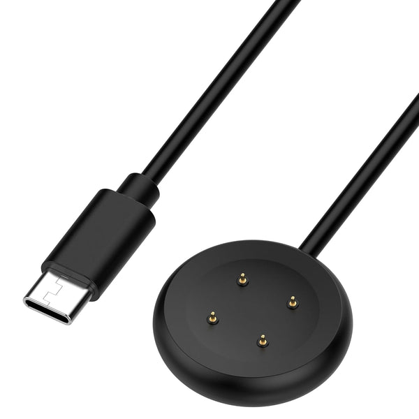 Charger Cable for Google Pixel Watch 2, 3.3Feet Magnetic USB Type-C Replacement Cord (Black)