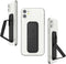 CLCKR Cell Phone Grip and Expanding Stand, Universal Holder for iPhone 15 Pro, Pro Max, Samsung Phones, Carbon Fibre