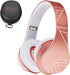 PowerLocus Bluetooth Over-Ear Headphones, Wireless Stereo Foldable Headsets with Built-in Mic, Micro SD/TF, FM
