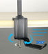Facecam Pro Webcam Stand - 24-Inch Clamp Mount Holder with Headphone Hook for Elgato Facecam