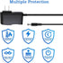 YiKaiEn 4.2V 1A 100-240V 5.5x2.5mm 3ft Lithium Battery Charger Power Supply AC to DC Adapter with Center Positive Plug