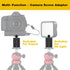 Bruislard 8 1/4" 3/8" Set Pieces & Camera Screw Adapter Camera Tripod Adapter Cameras Mount Screw for DSLR Flash