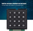 Pomya Keypad, 16 Keys 4x4 Push Button External Keypad Microcontroller Keyboard for MCU