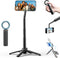 ULANZI MT71 Mini Magnetic Selfie Stick Tripod, Foldable & Lightweight, 180 Tilt, Compatible