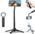 ULANZI MT71 Mini Magnetic Selfie Stick Tripod, Foldable & Lightweight, 180 Tilt, Compatible