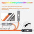 USB C to C Cable 5ft Chubby Silicone 4 in 1 Charging Cable with LED Display for iPhone 15, Samsung S24