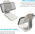 POQOD 16 15 14 13 12 11, Foldable Cell Phone Stand for Desk, Fully Adjustable Phone Holder for Desk Compatible