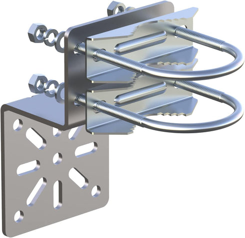 Pole Mount Bracket for Antenna - Anti Vibration Hardware Accessories for Outside Home Antenna Kits