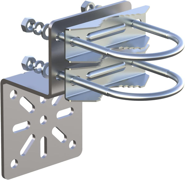 Pole Mount Bracket for Antenna - Anti Vibration Hardware Accessories for Outside Home Antenna Kits