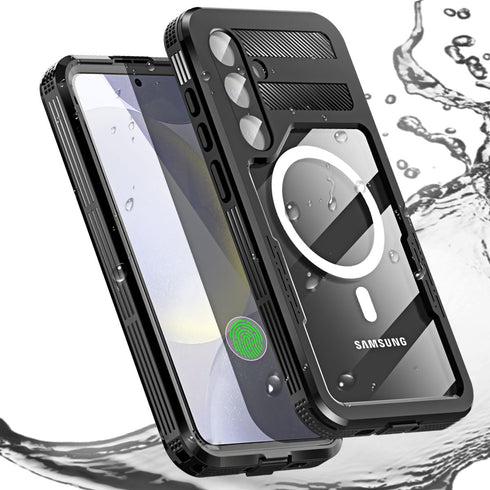 AICase Waterproof Case for Samsung Galaxy S24 (6.1"), MagSafe Snowproof Dustproof Shockproof, IP68 Certified Protection