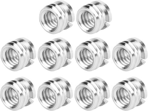 ledmomo 1/4" to 3/8" Camera Tripod Thread Adapter Convert Nut Screw Adapter (10PCS)