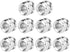 ledmomo 1/4" to 3/8" Camera Tripod Thread Adapter Convert Nut Screw Adapter (10PCS)