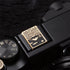 X-T50 X-S20 X-S10 X-T4 XT30 Z6iii Z7 Z30 Z50 Wave Pattern Camera hot Shoe Cover Camera Shutter Button for Fujifilm