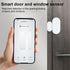 Haozee Door and Window Sensor, Requires Zigbee Hub, Zigbee Connection, Wireless Detector for Alarm Systems and Smart