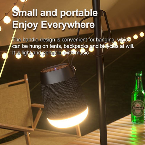 thl 360 5.3, IPX5 6H Portable Bluetooth Speaker with Music Rhythm Lights, Bluetooth Waterproof, Playtime, TF