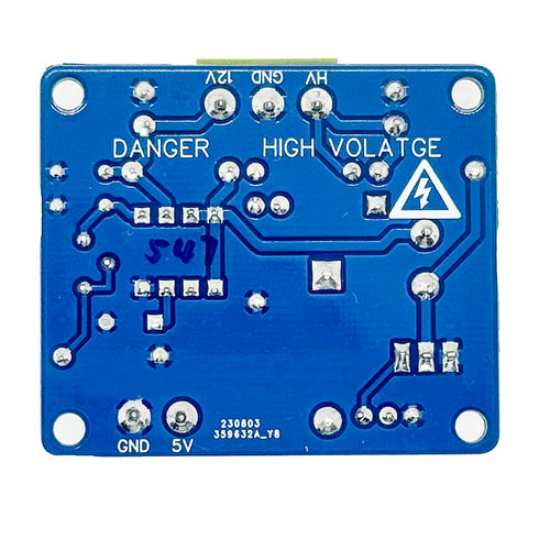 DC 12V to 170V High Voltage DC Boost Converter HV Power Supply Module for Nixie Tube/Magic Eye Tube IN-12/IN-14/IN-18, 10V-13VDC Input, 130V-190V DC Output & 5V DC Output