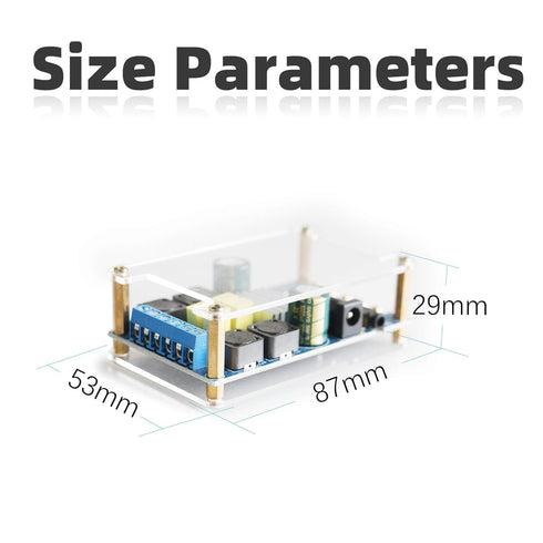 DAMGOO Bluetooth Amplifier Board, 50w+50w 2 Channel Audio, Easy Installation, Password Free Connect, Protective Shell
