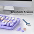 MOFII Wireless Keyboard and Mouse Combo, 2.4GHz Retro Full-Size Keyboard with Cute Mouse