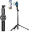 EUG-PRODUCTS 61" Magnetic Phone Tripod & Selfie Stick for Golf Training, Extendable Cell