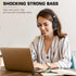 6S Wireless Bluetooth Headphones Over Ear, Hi-Fi Stereo Foldable Headsets with Built-in Mic, Volume Control, FM