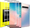 Samsung Galaxy S10+ Tempered Glass Screen Protector with Camera Lens Protector, Clear Full Screen Coverage
