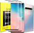 Samsung Galaxy S10+ Tempered Glass Screen Protector with Camera Lens Protector, Clear Full Screen Coverage