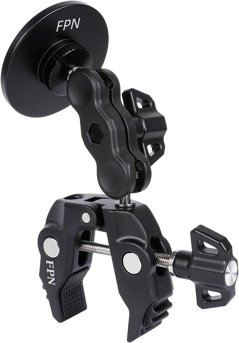 FPN All-Metal Magnetic Phone Holder for Magsafe, Magnet Phone Mount with Super Clamp