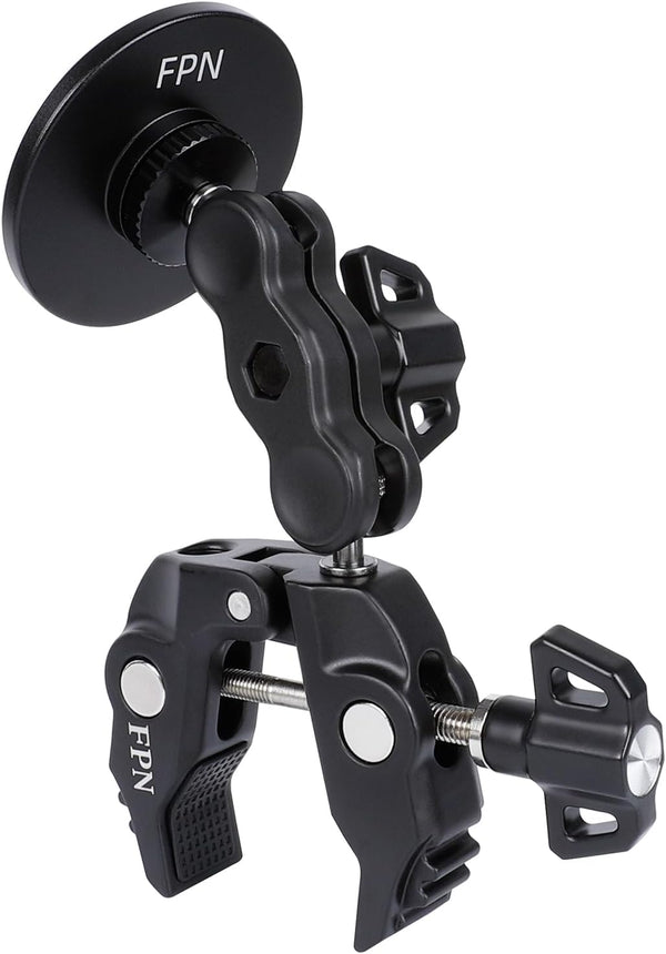 FPN All-Metal Magnetic Phone Holder for Magsafe, Magnet Phone Mount with Super Clamp