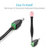 CHANZON Male 10 Pcs 12V 5.5 mm x 2.1 mm DC Power Jack Connector, 24V Barrel Plug for CCTV Security Camera