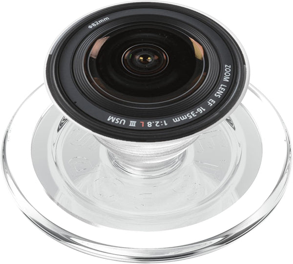 PopSockets PopGrip for MagSafe - Cool Camera Lens Design Fun Photographer Gift