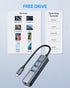 USB C to Ethernet Adapter, Vilcome RJ45 to USB C Thunderbolt 3/Type-C Gigabit Ethernet LAN Network Adapter for MacBook