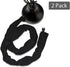 2 6 Pcs Fabric Cord Cover & Chandelier Chain Cover Each Feet Long, Easy to Install, Ideal for Chandeliers, Lighting