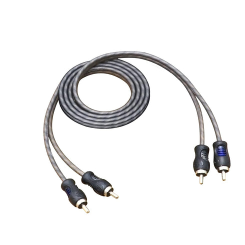 RECOIL RCI23 100% Oxygen Free Copper 3ft 2-Channel RCA Audio Cable, Twisted