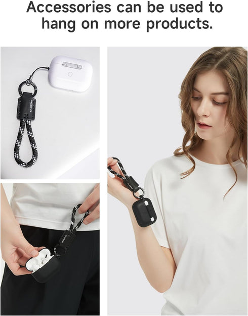 project-cb Phone Finger Ring Strap - Phone Tether Tab, Lanyard, Key Chain, Charms for Phone Case Accessories