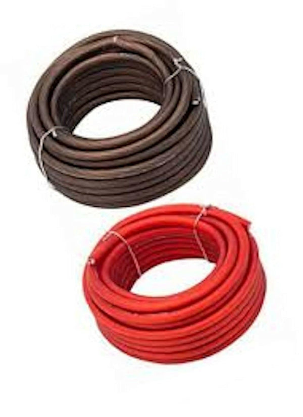 IMC Audio 4 Gauge AWG CCA Power Ground Wire Cable, 50ft Black & 50ft Red, 100 Feet Total