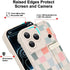 Jefonha 17 Case for iPhone Pro Silicone Phone Case with Strap for Women Girls Cute Aesthetic Checkered Checkerboard
