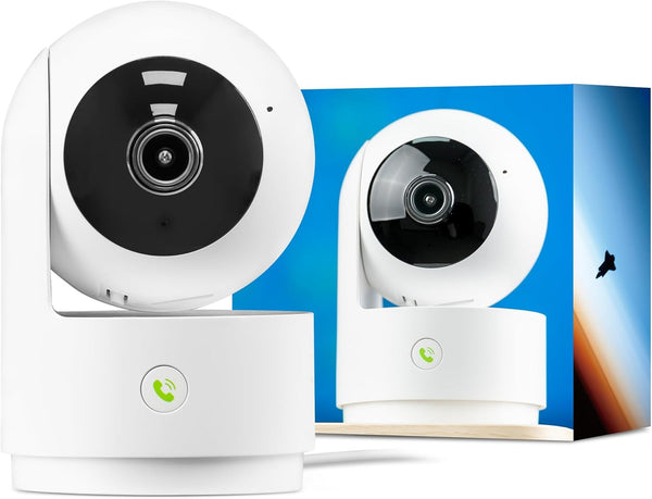 SOVMIKU Vicohome 2K Indoor Security Camera, 5GHz Wi-Fi, Plug-in, 24/7 Recording, AI Tracking,
