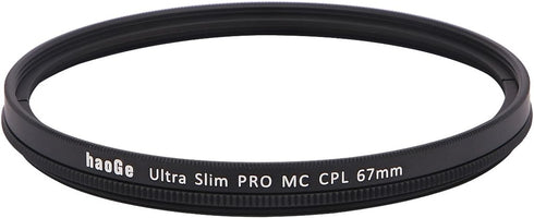 Haoge 67mm MC CPL Multicoated Circular Polarizer Filter for Canon EF 100mm f/2.8L, 70-300mm f/4-5.6L, 35mm f/2 IS