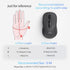 XBG B15 5.0/4.0 2.4G, 5 3-Level Tri-Mode Wireless Mouse, Bluetooth & Adjustable DPI, Type-C Rechargeable with Battery