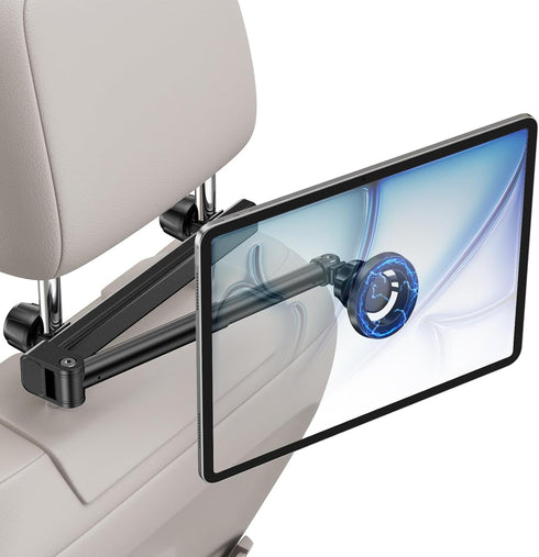 JDHDL for Magsafe Car Headrest Tablet Holder, for iPad Holder Car Mount, 6