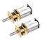DMiotech 2Pcs 6V 300RPM Rated Torque 6 Output Shaft Length 10mm Micro