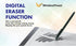 Stylus Digitizer Pen with Nib Replacement - Marker Remarkable 1 & 2 Stylus Tablet Pen, Erase Function, Tilt Sensitive