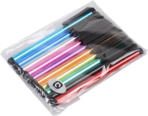 IC ICLOVER 10 Pack Stylus Pen, Lightweight 4.1 inch Metal Capacitive Stylist Pen for Writing/Drawing, Fit for iPhone,